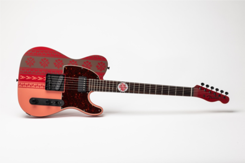 FENDER推出怪物猎人火龙联名款 TELECASTER® 电吉他