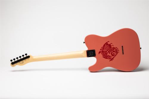 FENDER推出怪物猎人火龙联名款 TELECASTER® 电吉他